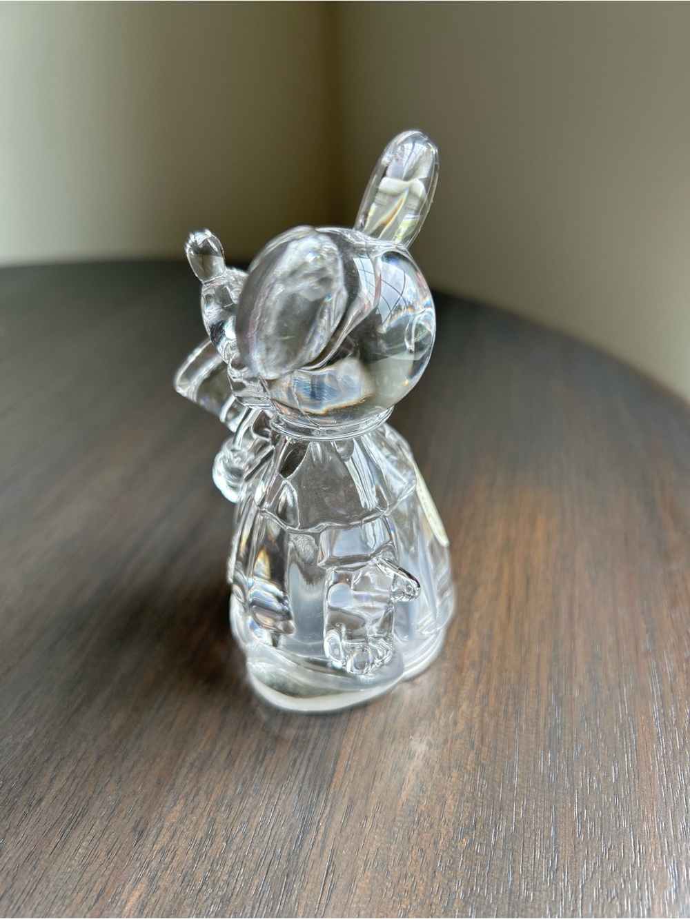 Lenox Disney Mickey Mouse full-lead crystal Salt Shaker! Adorable - NEW - Picture 5 of 5